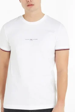 Best Tommy logo tipped t-paita Paidat