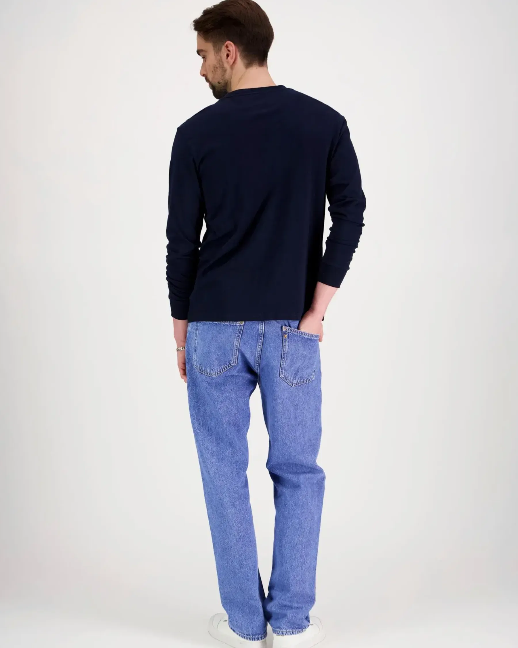 Tommy Jeans Paidat<Tjm slim chest linear ls tee ext t-paita