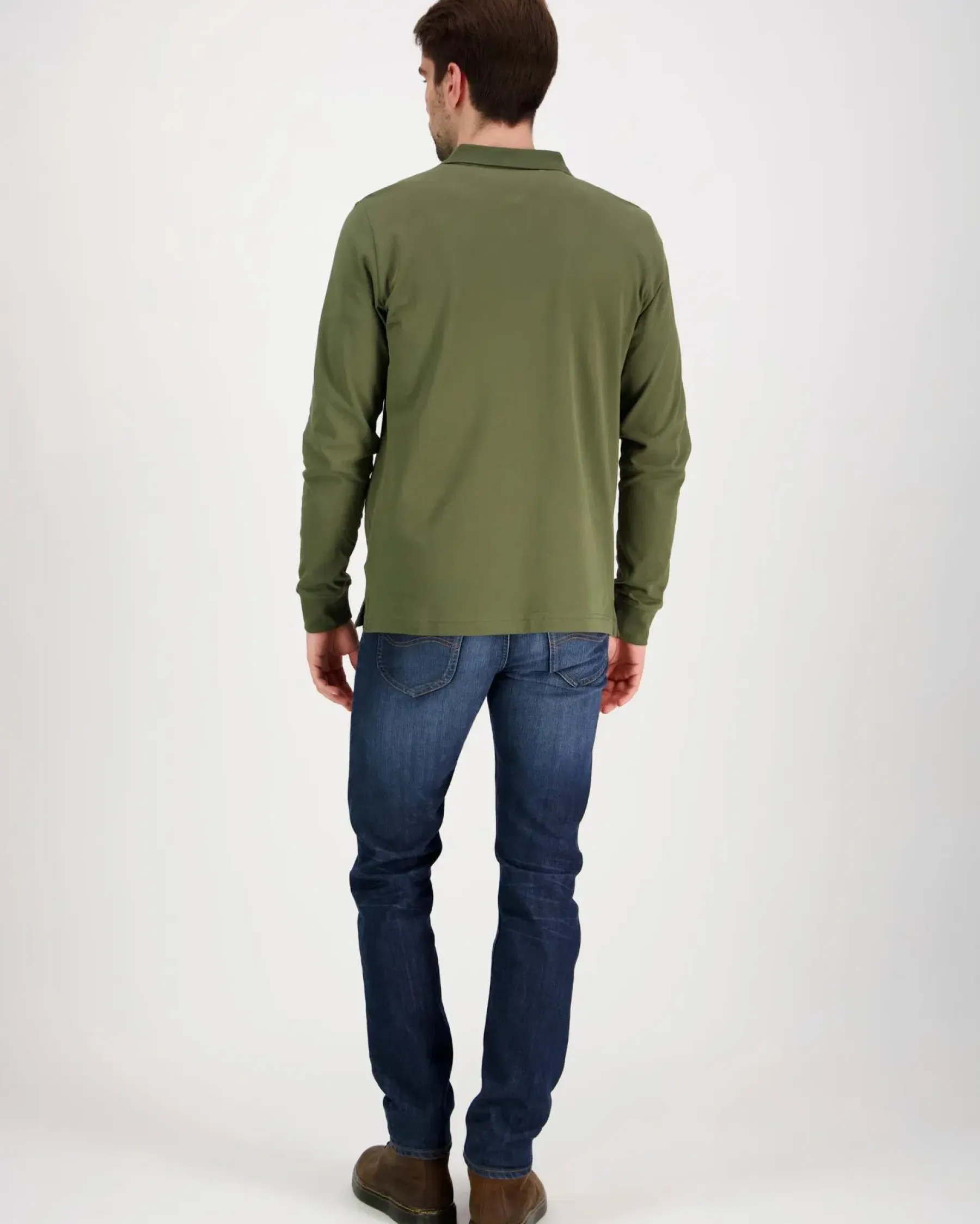 Online Tjm slim placket polo ls ext pitkähihainen pikeepaita Paidat