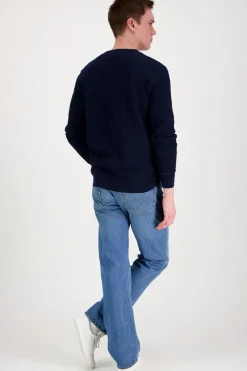 Discount Tjm slim waffle script henley t-paita Paidat