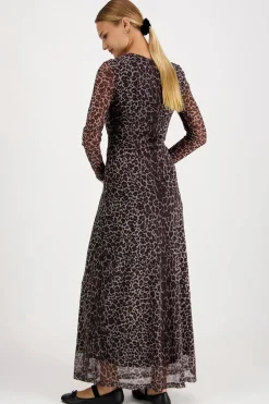 Tommy Jeans Mekot<Tjw aop mesh midi mekko