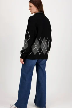 Tommy Jeans Neuleet<Tjw ovs argyle polo neule