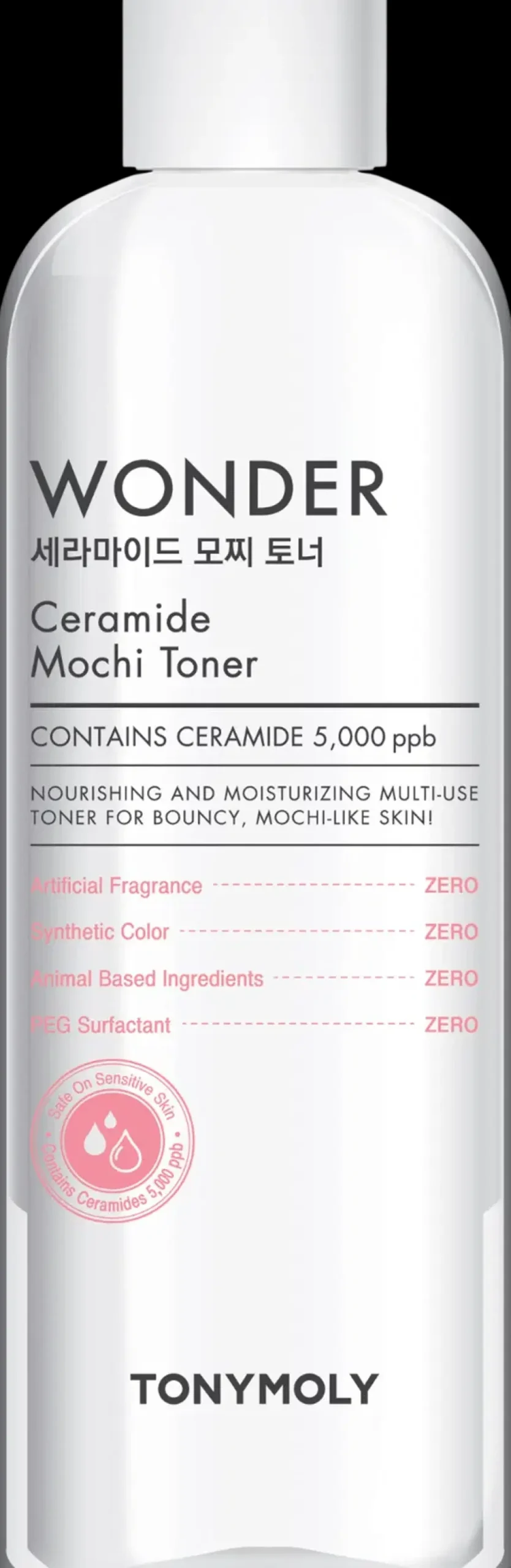 Hot WONDER Ceramide Mochi Toner kasvovesi 500ml Korealainen Ihonhoito|Kasvojenhoito