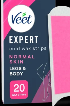 Outlet Expert Kylmävahaliuskat Vartalo&jalat normaalin iho 20kpl Karvanpoisto