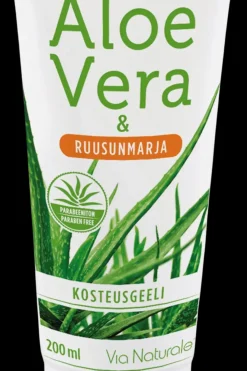 Online Aloe Vera&Ruusunmarja Kosteusgeeli 200 ml Ihonhoito|Vartalonhoito