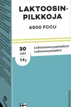 Vitabalans Vatsan Hyvinvointivalmisteet<Laktoosinpilkkoja 30 tabl.