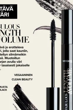 New Fabulous Length & Volume ripsiväri musta 10 ml Silmämeikit