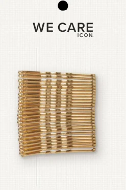 Clearance hiuspinni 24 kpl, kulta Hiustarvikkeet