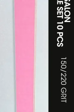 Outlet Nail File Set 10pcs 180/220 grit kynsiviila 10 kpl Kynsimeikit Ja Kynsienhoito