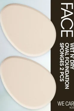 Clearance Wet n' Dry Foundation Sponges meikkisieni 2 kpl Meikkisiveltimet Ja -Välineet