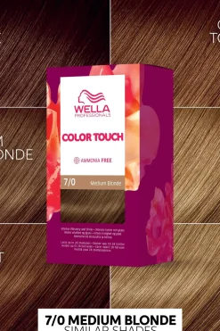 Clearance Color Touch Pure Naturals Medium Blonde 7/0 kotiväri 130 ml Hiusvärit