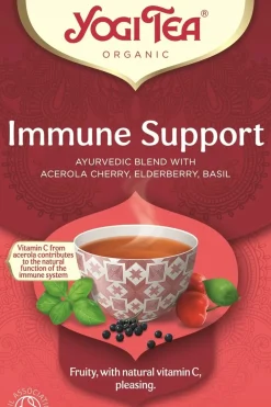 Best Luomu Immune Support yrtti-hedelmä-maustetee Ayurvedinen 17x2g Juomat