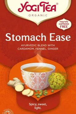 YOGI TEA Juomat<Luomu Stomach Ease Yrtti-maustetee Ayurvedinen 17x1,8g