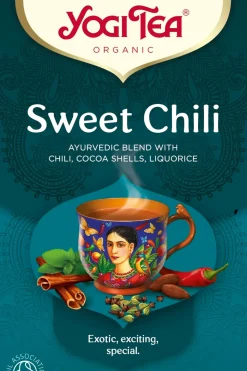 YOGI TEA Juomat<Luomu Sweet Chili Yrtti- ja maustetee Ayurvedinen 17x1,8g